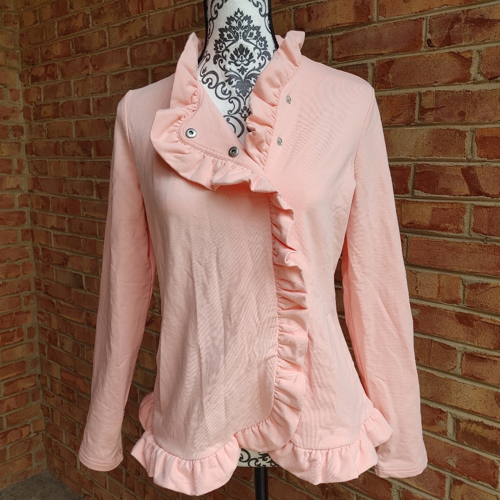 Matilda Jane Mallowcreme Ruffle Jacket